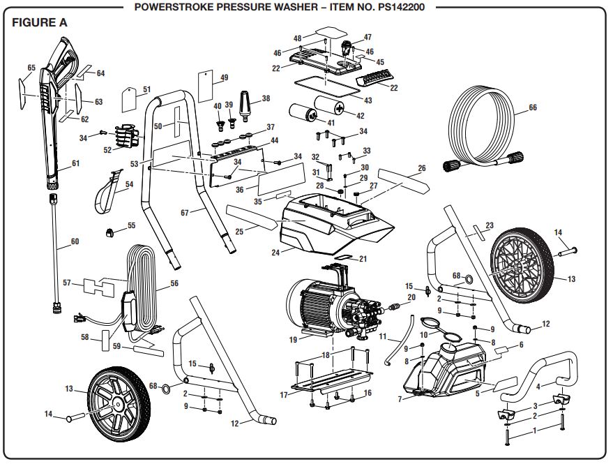 PS142200 REPLACEMENT PARTS